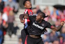 Brentford 1-1 West Ham United