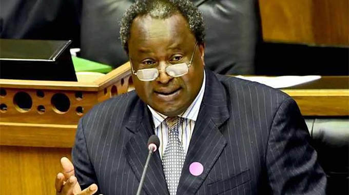 Minister Tito Mboweni