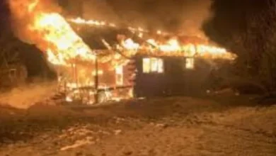 house fire