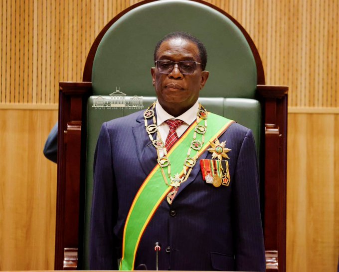 President Emmerson Mnangagwa