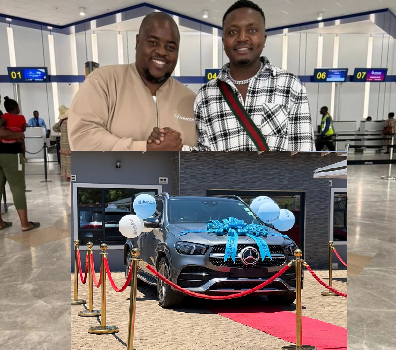 Sir Wicknell Chivayo gifts Killer T a luxury Mercedes-Benz in grand gesture