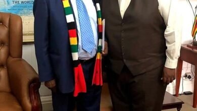 Wicknell Chivhayo and Mnangagwa