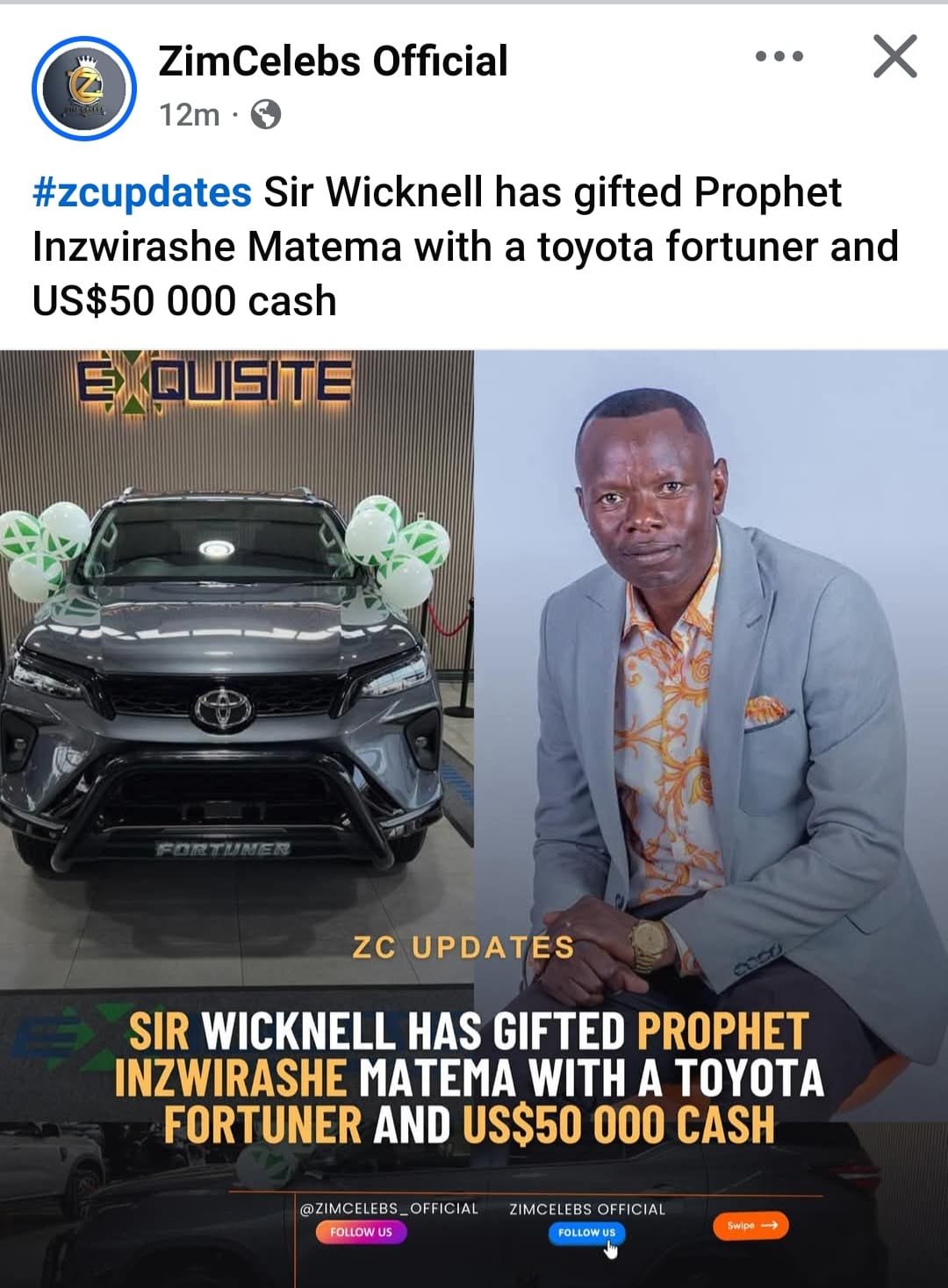 Prophet Inzwirashe Matema