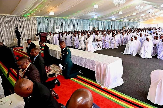 Mnangagwa Leads Mapostori