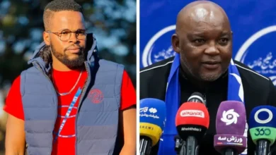 Willard Katsande and Pitso Mosimane