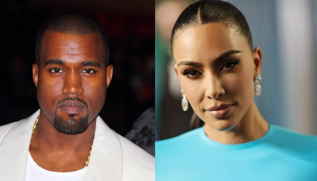 kim Kardashian and Kanye West 2