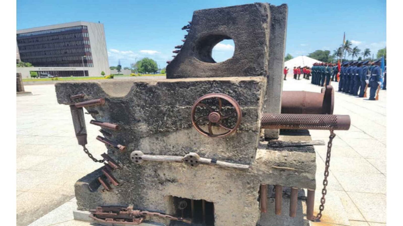 Machel Crash Wreckage