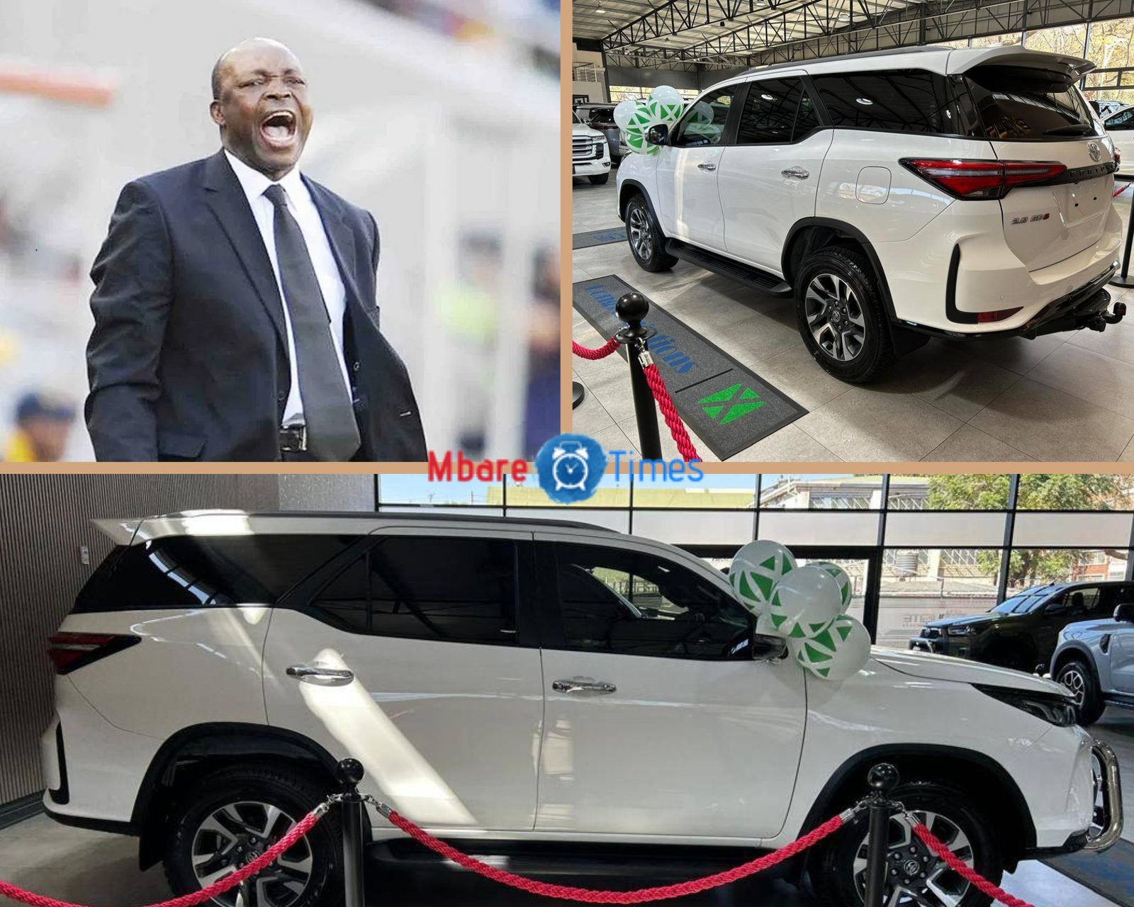 Sir Wicknell Chivayo gifts Sunday Mhofu Chidzambwa a brand new car