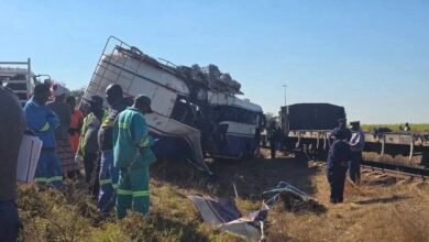 Chiredzi bus train collision